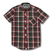View Item Ben Sherman Union Fit Mod S/S Button Down Check Shirt Red